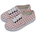 Kawaii Pumpkin Patt White Kids  Classic Low Top Sneakers View2