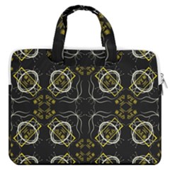 Abstract Pattern Geometric Backgrounds   Macbook Pro 16  Double Pocket Laptop Bag  by Eskimos