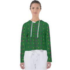 Forest Tulips Groowing To Reach The Divine Sky Pop-culture Women s Slouchy Sweat by pepitasart