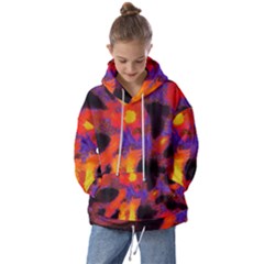 Requiem  Of The Lava  Stars Kids  Oversized Hoodie by DimitriosArt