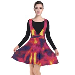 Requiem  Of The Glowing  Stars Plunge Pinafore Dress by DimitriosArt