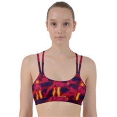 Requiem  Of The Glowing  Stars Line Them Up Sports Bra by DimitriosArt