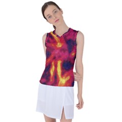 Requiem  Of The Glowing  Stars Women s Sleeveless Sports Top by DimitriosArt