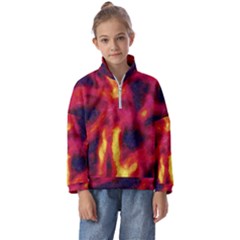 Requiem  Of The Glowing  Stars Kids  Half Zip Hoodie