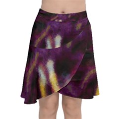 Requiem  Of The Purple Stars Chiffon Wrap Front Skirt by DimitriosArt