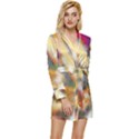 Requiem  of the rainbow stars Long Sleeve Satin Robe View1
