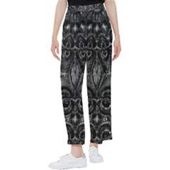 Charcoal Mandala Women s Pants  by MRNStudios