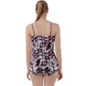 Texture Mosaic Abstract Design Babydoll Tankini Set View2