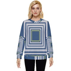 Abstract Pattern Geometric Backgrounds   Hidden Pocket Sweatshirt