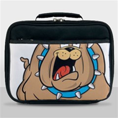 Bulldog-cartoon-illustration-11650862 Lunch Bag by jellybeansanddinosaurs