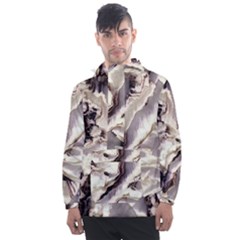 Abstract Wannabe Two Men s Front Pocket Pullover Windbreaker by MRNStudios