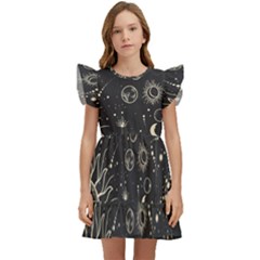 Mystic Patterns Kids  Winged Sleeve Dress by CoshaArt