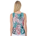 Colorful Spotted Reptilian Coral Women s Basketball Tank Top View2