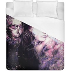 Sakura Girl Duvet Cover (california King Size) by MRNStudios