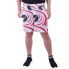 Folk Flowers Print Floral Pattern Ethnic Art Men s Pocket Shorts