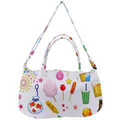 Summer-fair-food-goldfish Copy Copy Removal Strap Handbag by Nexatart