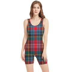 Caledonia Modern Tartan Women s Wrestling Singlet