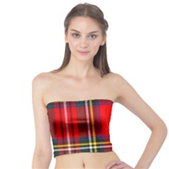 Stewart Royal Modern Heavy Weight Tartan Tube Top by tartantotartansreddesign