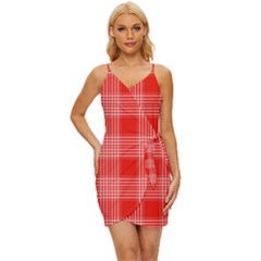 193 B Wrap Tie Front Dress