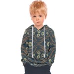 Folk flowers print Floral pattern Ethnic art Kids  Overhead Hoodie