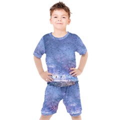 Gouttes D eau Galaxy Kids  Tee And Shorts Set