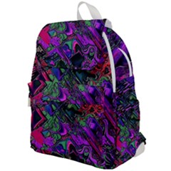 Neon Aquarium Top Flap Backpack by MRNStudios