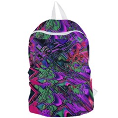 Neon Aquarium Foldable Lightweight Backpack by MRNStudios