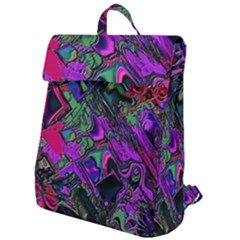 Neon Aquarium Flap Top Backpack by MRNStudios