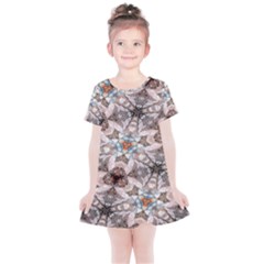 Digital Illusion Kids  Simple Cotton Dress by Sparkle