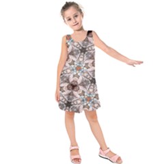 Digital Illusion Kids  Sleeveless Dress by Sparkle