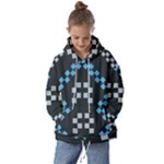 Abstract pattern geometric backgrounds   Kids  Oversized Hoodie