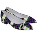 Agender Flag Plaid With Difference Women s Block Heels  View3
