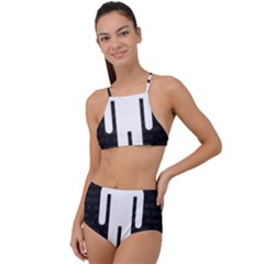 A Wordsearch For Our Times High Waist Tankini Set by WetdryvacsLair