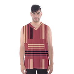 Abstract Pattern Geometric Backgrounds   Men s Basketball Tank Top by Eskimos