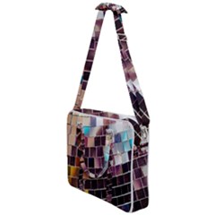 Funky Disco Ball Cross Body Office Bag by essentialimage365