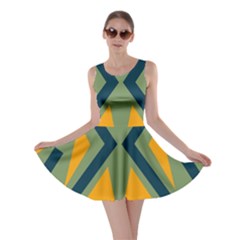 Abstract Geometric Design    Skater Dress by Eskimos