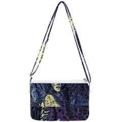 Glitch Witch Ii Double Gusset Crossbody Bag by MRNStudios