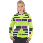 Abstract pattern geometric backgrounds Women s Overhead Hoodie