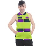 Abstract pattern geometric backgrounds Men s Sleeveless Hoodie