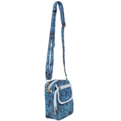 Abstract Surface Texture Background Shoulder Strap Belt Bag