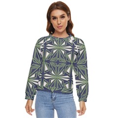 Abstract Pattern Geometric Backgrounds Women s Long Sleeve Raglan Tee