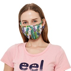 Rainbow Cactus Shirt Crease Cloth Face Mask (adult)