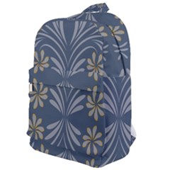 Folk Flowers Print Floral Pattern Ethnic Art Classic Backpack by Eskimos