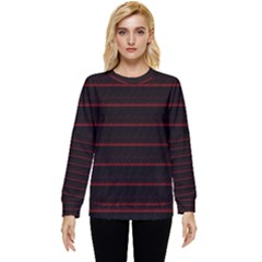 Digital Lines Hidden Pocket Sweatshirt by Sparkle