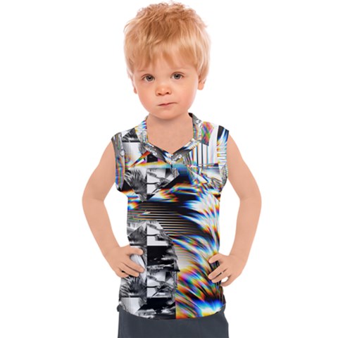 Rainbow Assault Kids  Sport Tank Top by MRNStudios