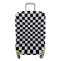 Illusion Checkerboard Black And White Pattern Luggage Cover (Small) View1