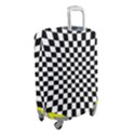 Illusion Checkerboard Black And White Pattern Luggage Cover (Small) View2