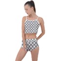 Seamless Tile Derivative Pattern Summer Cropped Co-Ord Set View1