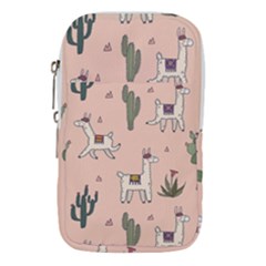 Llamas+pattern Waist Pouch (large) by Jancukart