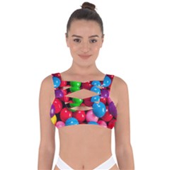 Bubble Gum Bandaged Up Bikini Top